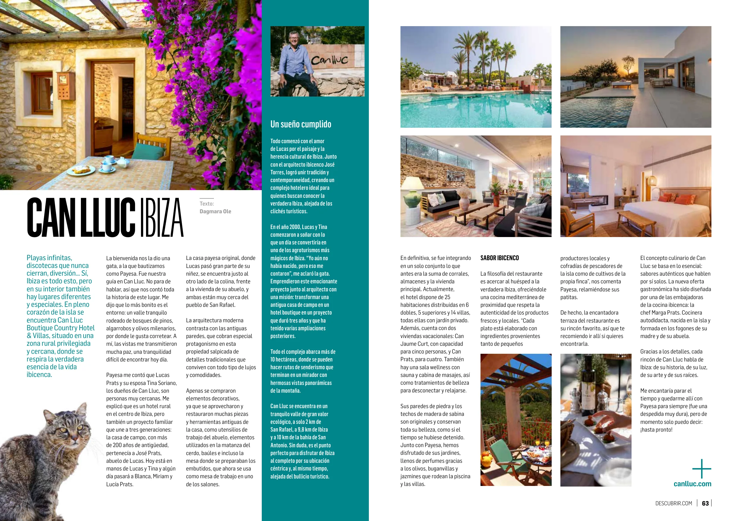 Otwarcie reportażu o Can Lluc Ibiza