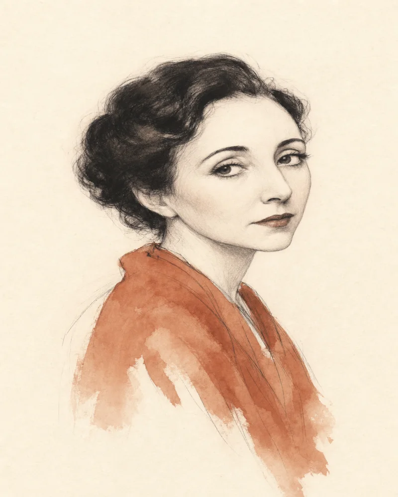 Ilustrowany portret Anaïs Nin