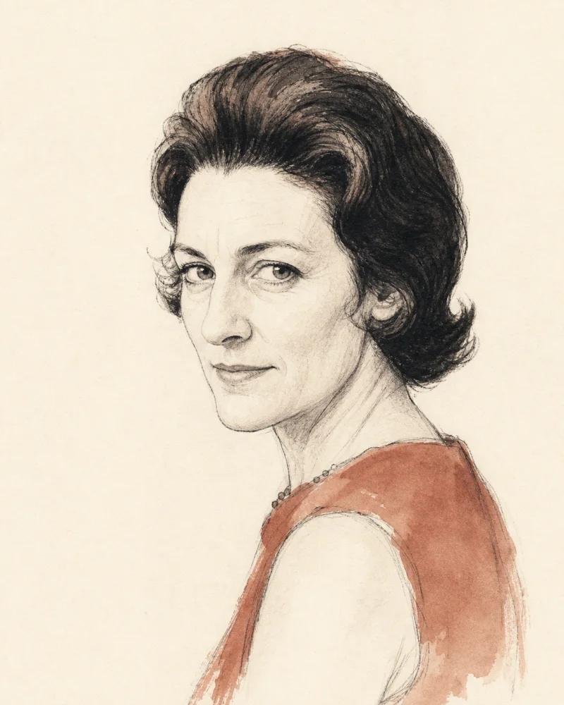 Ilustrowany portret Anne Sexton