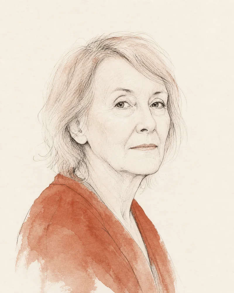 Ilustrowany portret Annie Ernaux